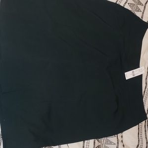 Dark Green Pencil Skirt